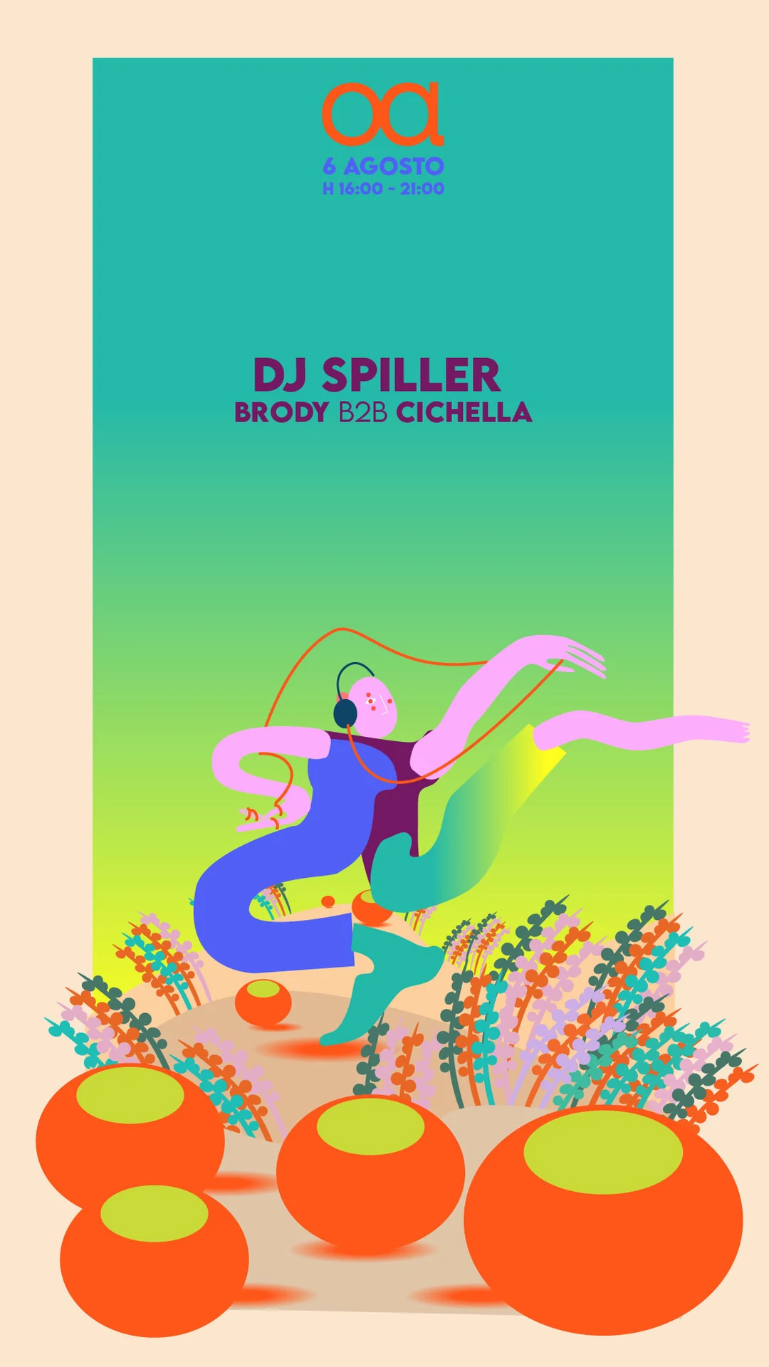 Storia per il 6 agosto: DJ Spiller, Brody b2b Cichella