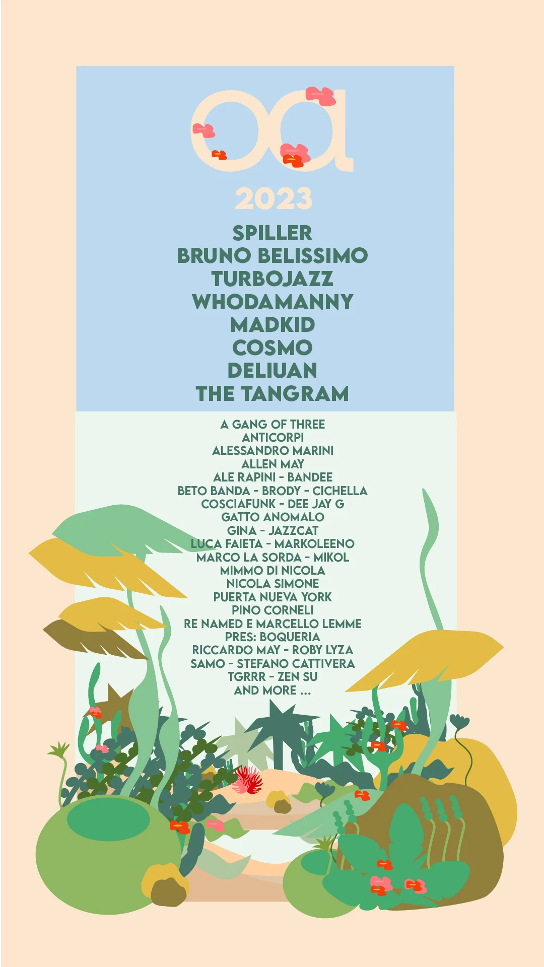 Storia con la line-up della stagione 2023