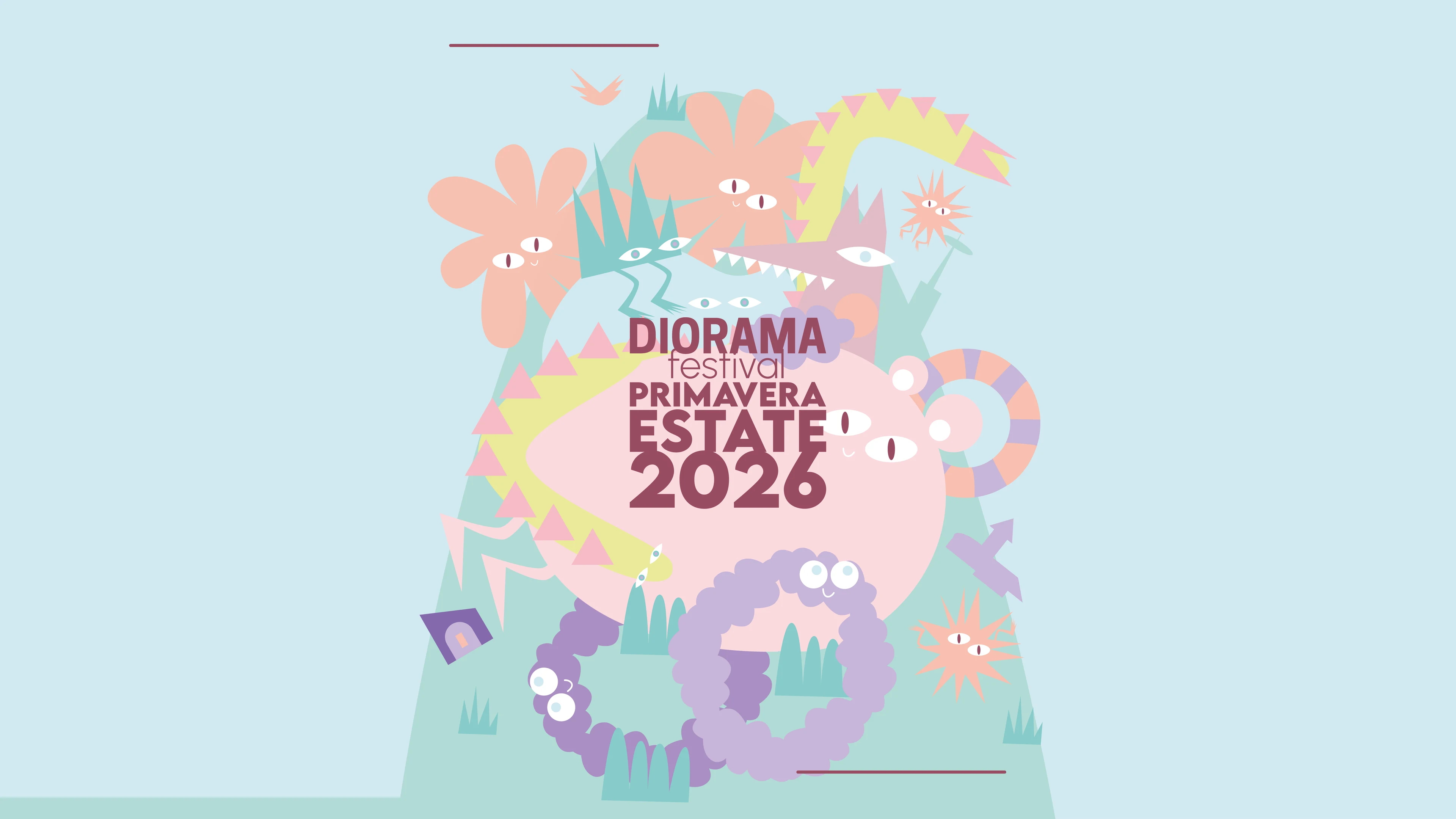 Copertina del Diorama Festival, primavera estate 2026